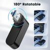 Вращающийся на 180 градусов USB 3.0 2.0 хаб, несколько портов, Type-C, высокоскоростная передача данных, разветвитель для U-диска, адаптер для флеш-накопителя для ноутбука MacBook