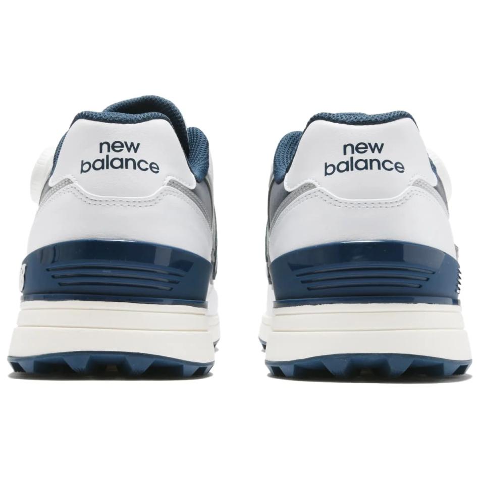 New Balance 574 Golf Синий Серый Белый UGBS574J Мужская Обувь для Гольфа