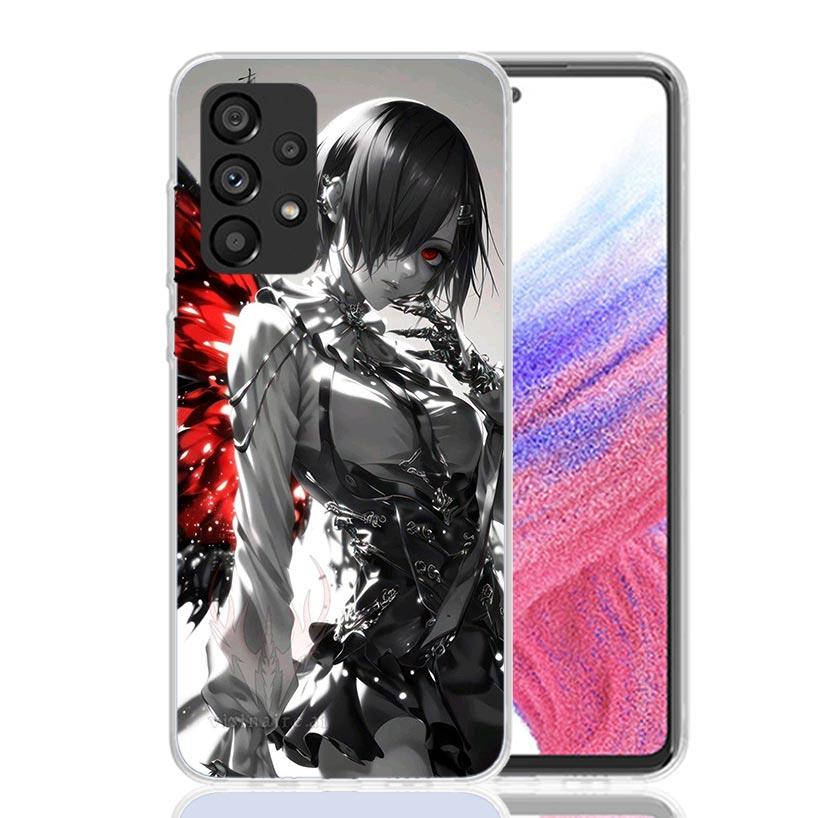 Чехол для телефона G-Ghoul Tokyo Touka Kirishima для Samsung Galaxy A52 A51 A50S A12 A22 A32 A72 A10S A30S A31 A71 Note 20 Ultra 10 Plus