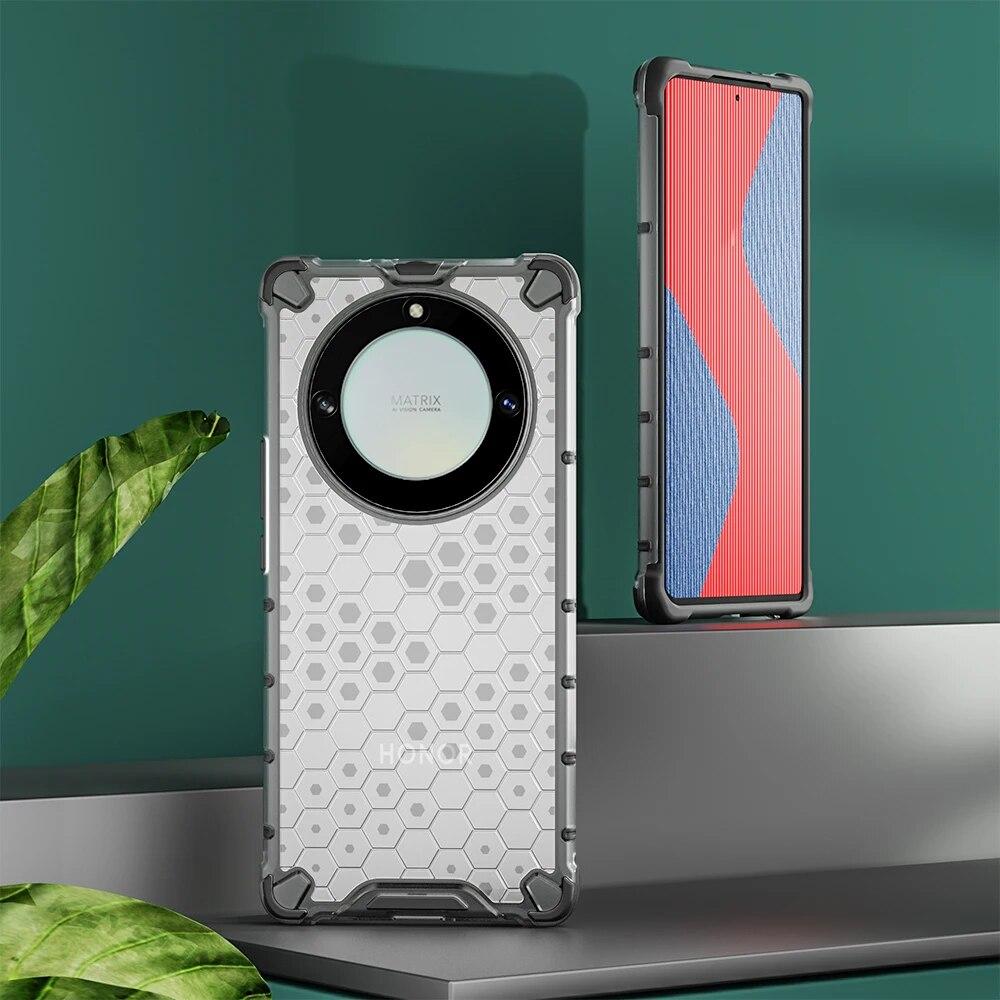 KEYSION Противоударный защитный чехол для HONOR X9b 5G X9A, силиконовый + ПК, прозрачный сотовый чехол для телефона для Huawei Honor Magic 6 5 Lite