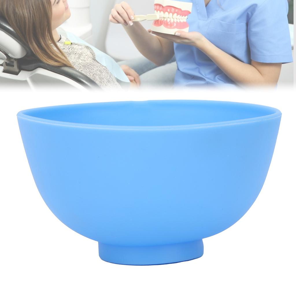 Flexible Rubber Mixing Bowl Alginate Plaster Material Mixing Bowl Dental Accessory