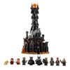 Креативный MOC из кубиков: Властелин колец Барад-Дур Большая Черная Башня Строительный конструктор из мелких деталей