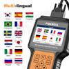 FOXWELL NT650 Elite OBD2 Automotive Scanner ABS SAS A/F EPB BRT TPS OIL 26+ Reset Professional OBD 2 Auto Car Diagnostic Tool