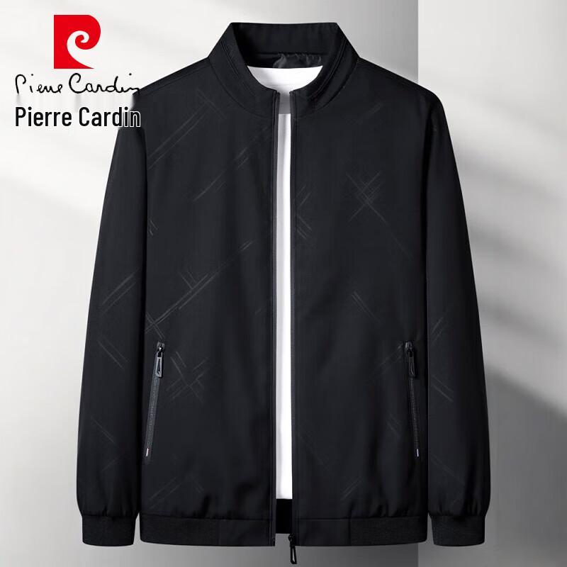 Pierre Cardin Men's Stand Collar Casual Jacket