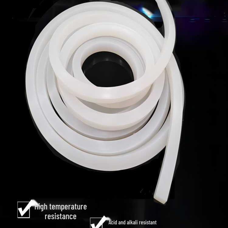 Уплотнительная полоса из силиконовой резины – Мягкая, Квадратная, Плоская (5мм-25мм)