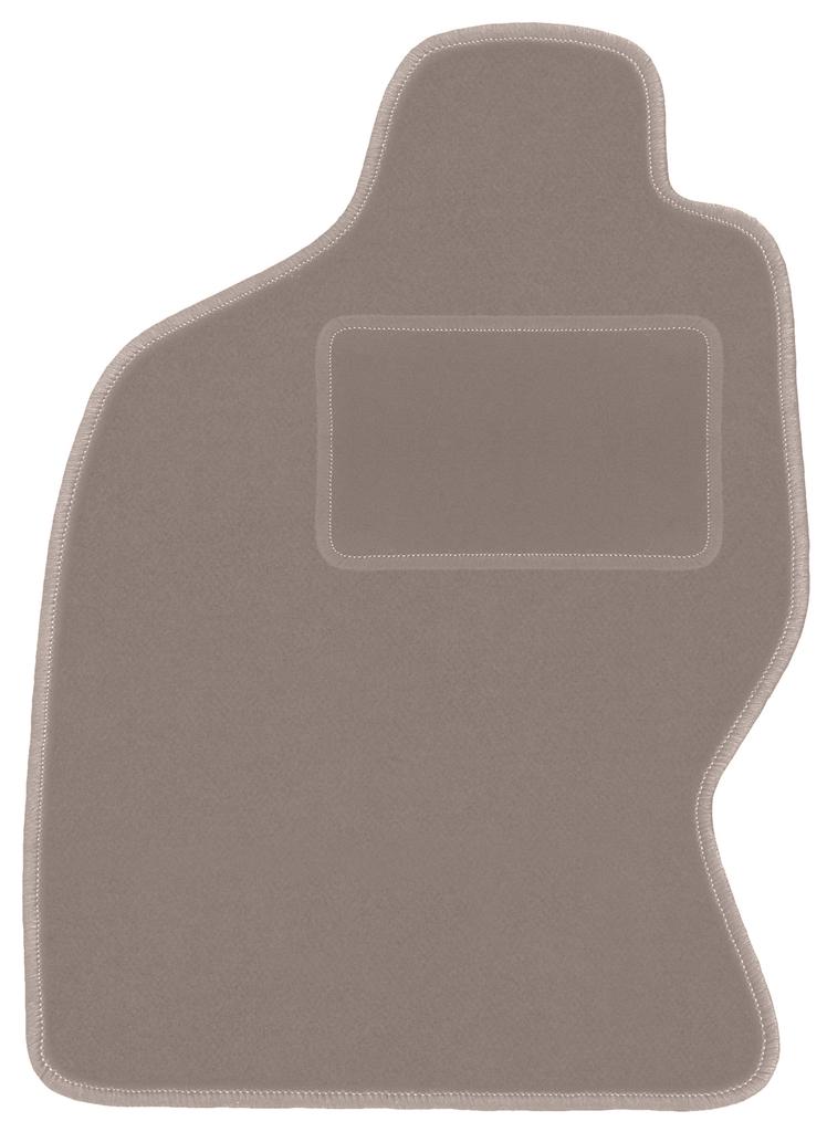 Beige driver's mat for: Nissan Terrano II 0 (1993-2005)