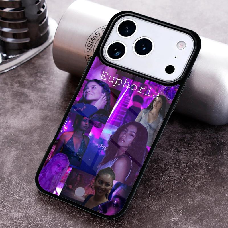 Чехол для телефона Euphoria Сезон 2 для iPhone 17 16 15 Pro Max Air 14 13 12 11 Plus Ударопрочный чехол