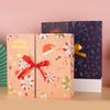 DIY Адвент-календарь Рождественские календари обратного отсчета с 24 картонными коробками-сокровищницами Рождественский пустой календарь обратного отсчета
