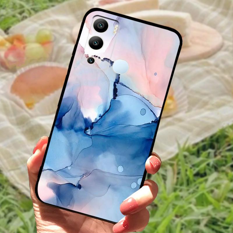 Чехол для Infinix Hot 12i 12 i X665B Силиконовый Мягкий ТПУ Чехол для Телефона Для Infinix Hot 12 Pro X668C Чехлы Hot12 X6817 Бампер Fundas