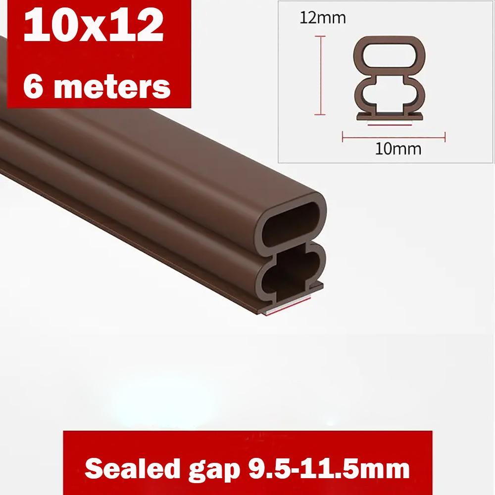 Самоклеящаяся уплотнительная лента типа I длиной 6 метров для дверей, изоляционная лента, уплотнитель для окон и дверей