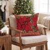 Xmas Tree Christmas Pillow Covers Reindeer Throw Cushion Case Holiday Cushion Cover  Bedroom