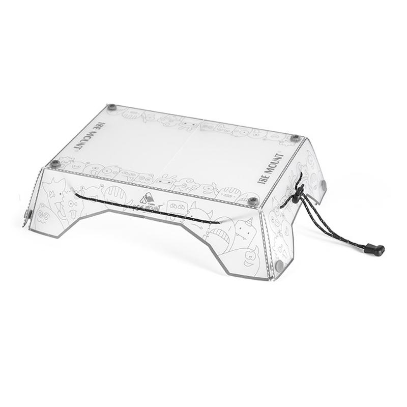 Складной походный столик Ультралегкий маленький стол для пешего туризма Портативный мини-обеденный стол Многофункциональный для кемпинга, пеших походов