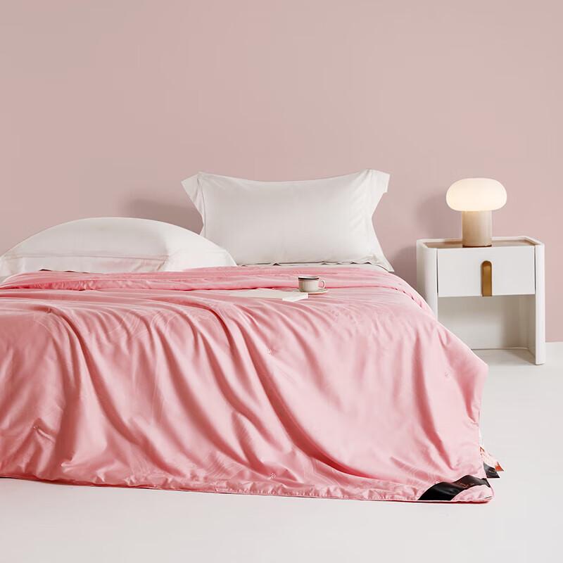 All-Season 100% Mulberry Silk Quilt with Jacquard Cover