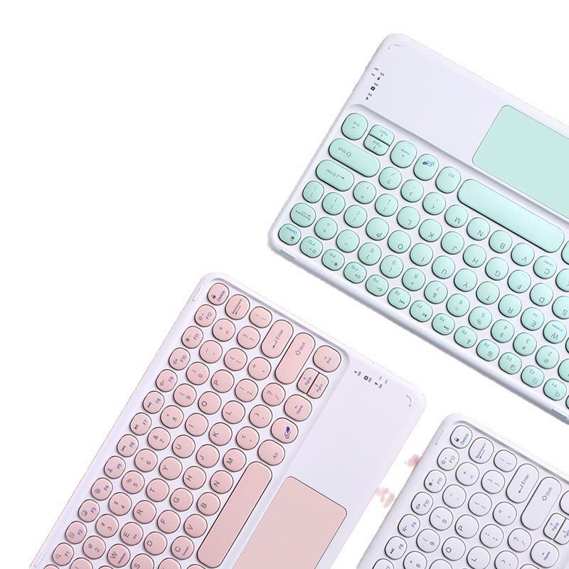 Redmi Pad 2 Pro Tablet Case With Bluetooth Keyboard Mouse Combo 7/7S 10.6-11.2 Inch