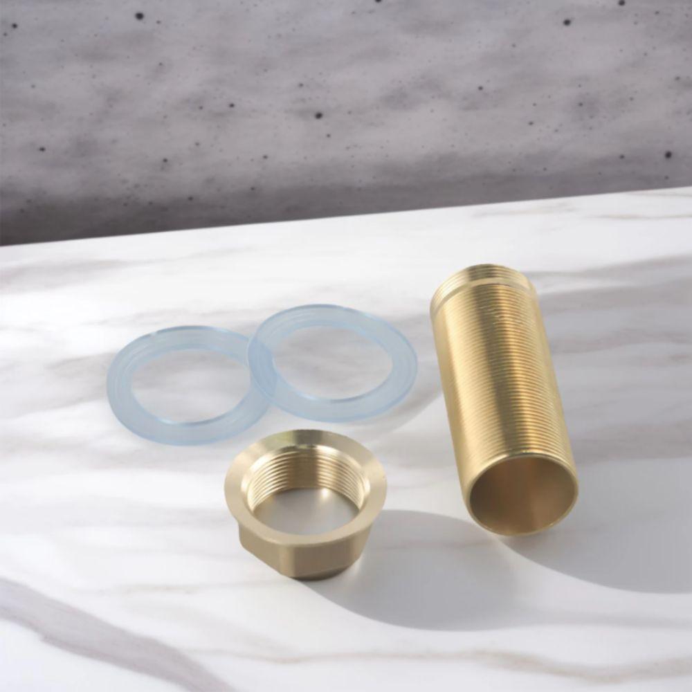 Удлинительная Гайка Фиксирующая Ножка Смесителя Нержавеющая Сталь Аксессуары для Смесителей Сантехническое Обслуживание