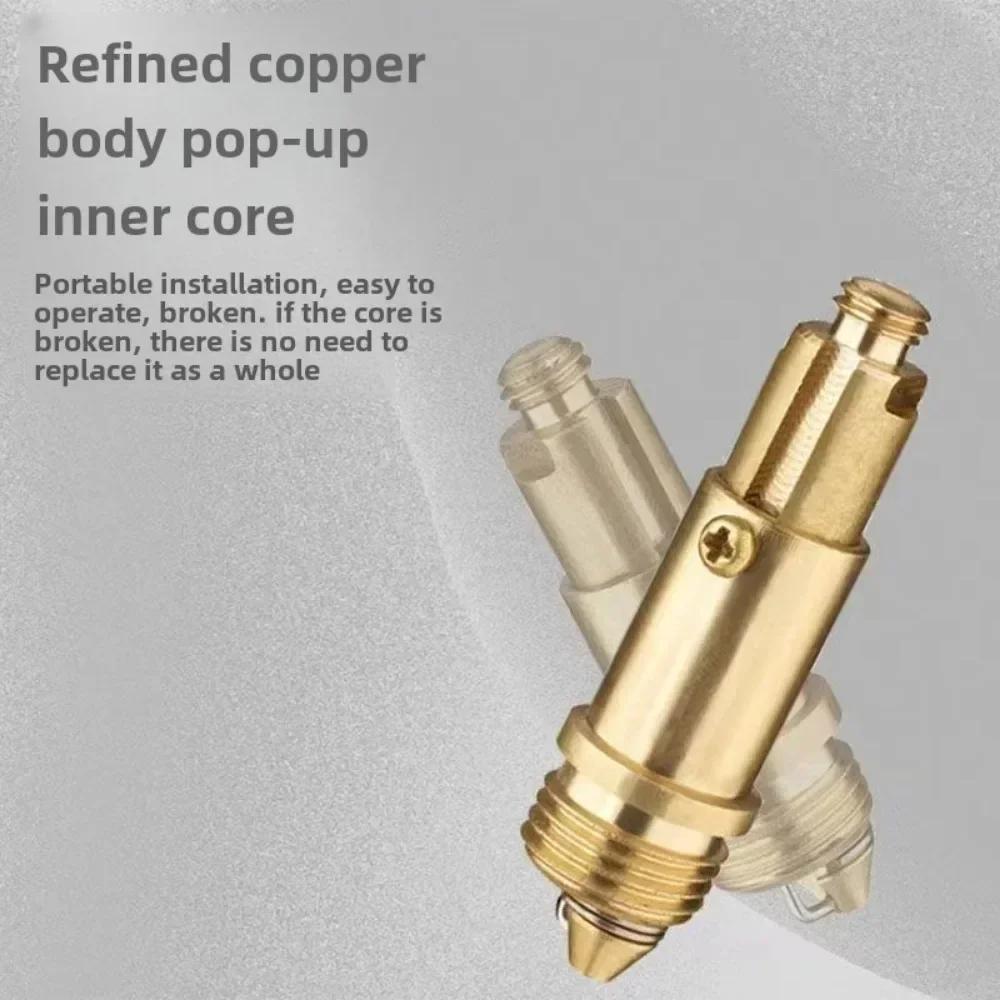 1 шт. Сливной клапан Pop Up Click Clack Заглушка Болт Пружина Замена Пружины Заглушка Пружинный Клапан Для Раковины Умывальника Ванны Товар для Дома