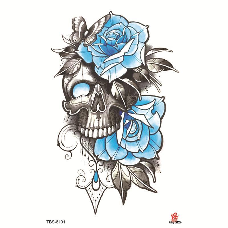 Водонепроницаемый набор тату-наклеек на всю руку с тотемными символами