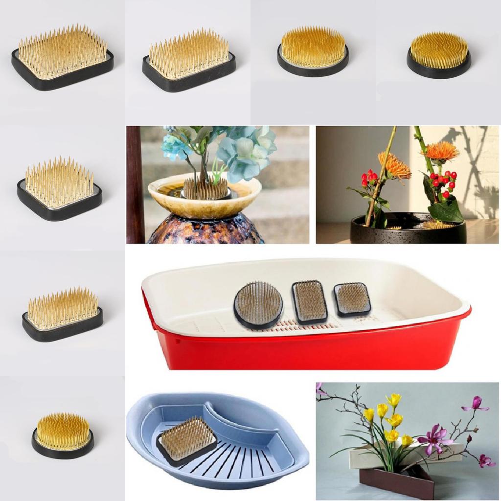 Kit Ikebana Kenzan For Flower Arrangement Durable Composite Hotel Decor Lounge