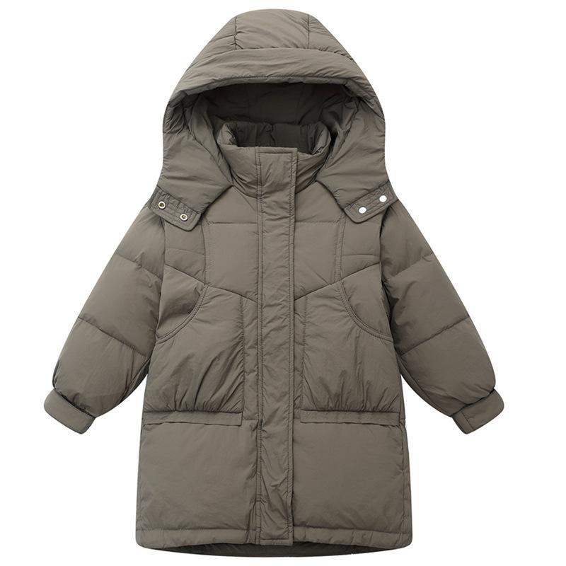 Winter Coats for Girls and Boys: Long, Thick, and Warm Down Jackets for Children.