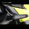 Motorcycle Universal Large Glow LED Waterproof Turn Signal Light for Yamaha MT-07/MT-09/XJR1300 Honda CB919
