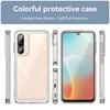 For Samsung M16 Case Cover Samsung M16 Capas New Shockproof Phone Bumper Transparent Colour Clear Fundas Samsung Galaxy M16 M 16