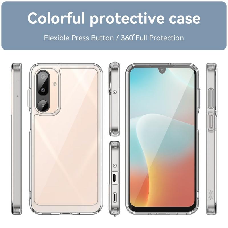 For Samsung M16 Case Cover Samsung M16 Capas New Shockproof Phone Bumper Transparent Colour Clear Fundas Samsung Galaxy M16 M 16