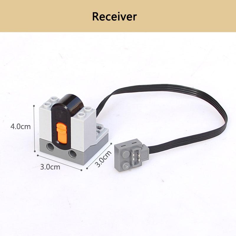 Building Block Motor Lithium Battery Functions Toys Tool Servo Remote Motor PF Model Sets Compatible with Lego High-tech Parts