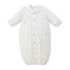 All Coverall Romper with Logo Collar Made In Japan Boys Girls Newborn Baby Preparation Baby Clothes Baby Multicolor [MIKI HOUSE] Two-Way 40-2690-146