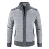 Men's Casual Autumn Winter Zipper Sweater Stand Collar  Cardigan Tops Sweater Blouse Coat