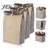 Kitchen Countertop Storage Organizers Self Sealing Potato Bag, Breathable Non-woven Roll Top Closures Garlic And Onion Organizer, Reusable Large