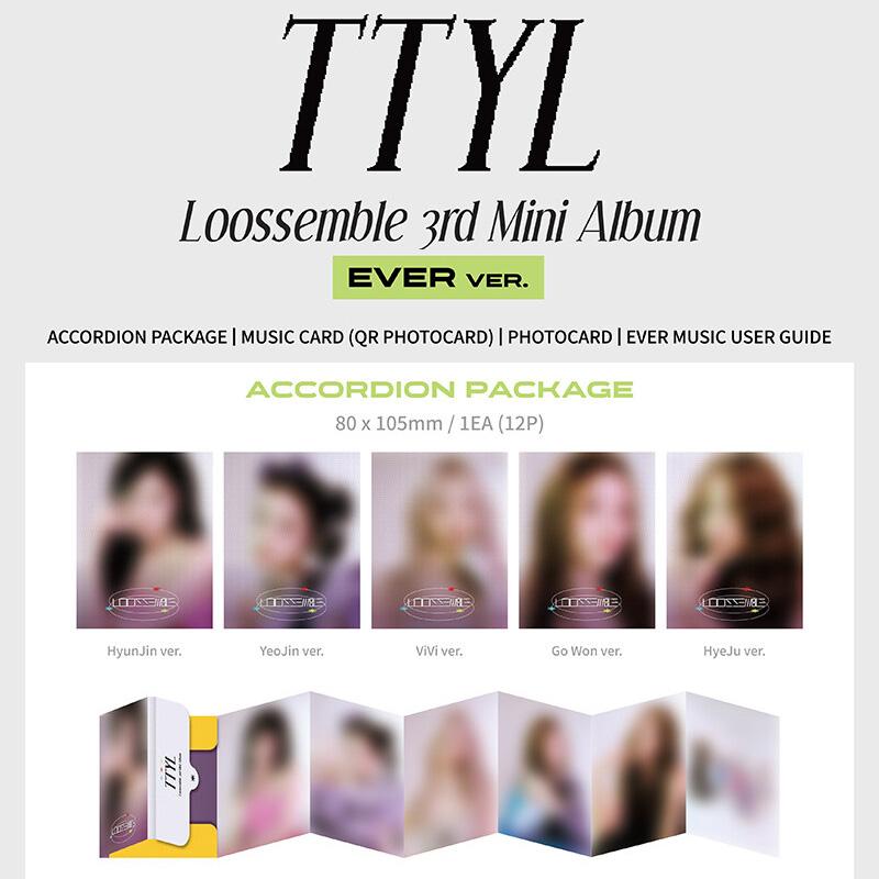 loossemble 3-й мини-альбом TTYL (EVER MUSIC ALBUM вер.)