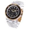 Часы BRX Genuine Imported Diver Watch [COPHA] Black-Gold Men's