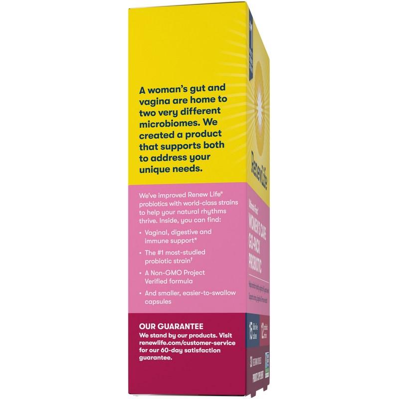 Renew Life Women's Care Ultimate Flora 8 Пробиотические штаммы 15 миллиардов Вегетарианские капсулы, 30 таблеток, 1 штука