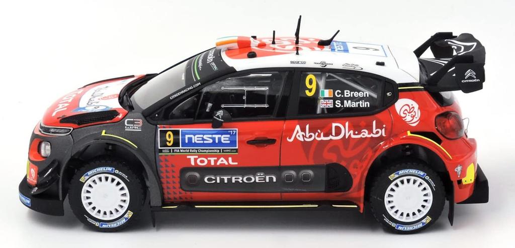 PLATZ Belkit Citroen C3 WRC 2017 Ралли Финляндии Пластиковая модель BEL018 1/24 (Спецификация гравия)