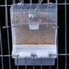 Съемная кормушка для домашних животных, контейнер для птиц, подвесная автоматическая кормушка для попугаев, кормушка для птиц