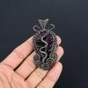 Tree Of Life Amethyst Pendant Gemstone Jewelry, 999 Copper Wire Wrapped  Pendant, Gift For Women Handmade Pendant