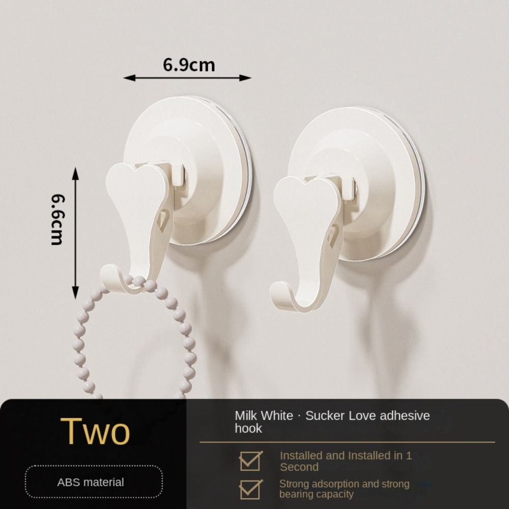 2/3/4 шт. Аксессуары для хранения в ванной комнате, настенный крючок для полотенец, крючок на вакуумной присоске, дом