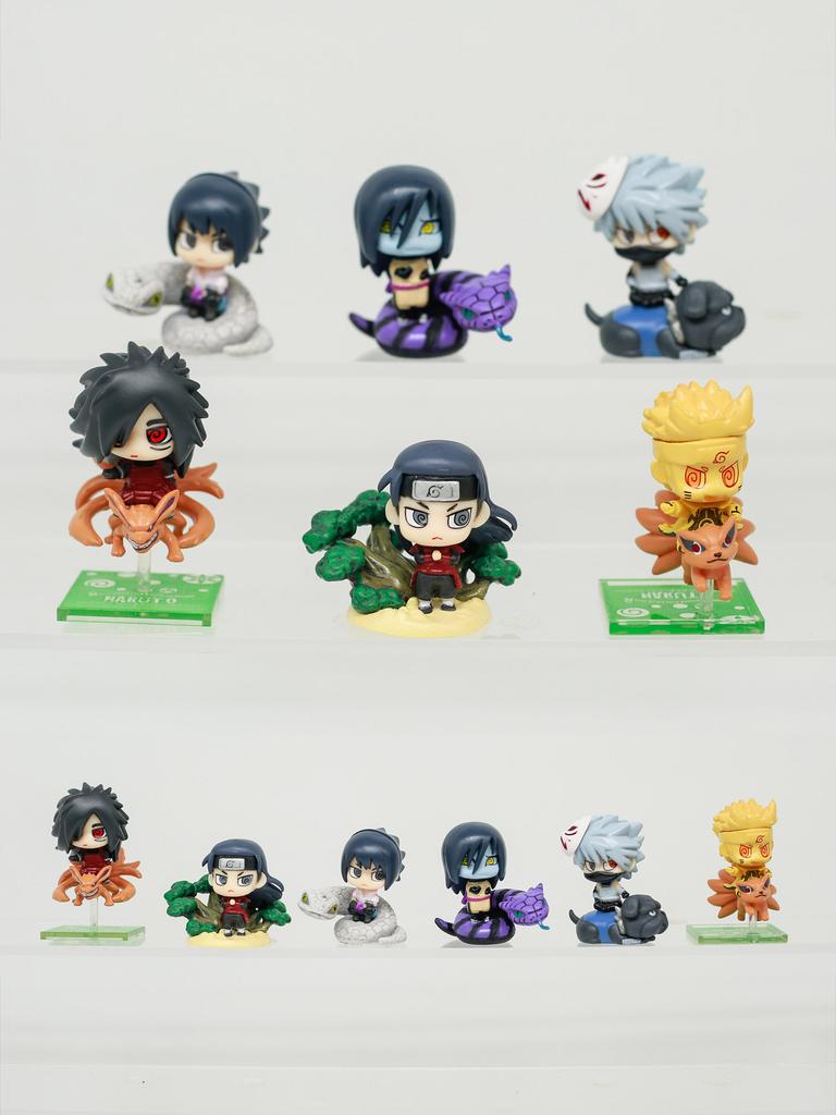 Naruto Ninkai Taisen Uchiha Sasuke Hatake Kakashi Orochimaru Blind Box Gifts Toy Model Anime Figures Collect Ornaments