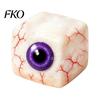 Portable Anxiety Relief Gadgets Halloween Ghost Squeeze Cube, Glitter Slow Rising Fidget Toy, Festive Table Decorations for Soft Decompression Sensory