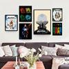 The Avatar Last Airbender Japan Anime Map Posters And Prints Pictures On The Wall Abstract Decorative Home Decor Plakat