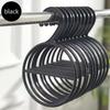 10PCS Multi Purpose Plastic Circle Scarf Hanger Tie Clothes Rack Storage Racks Closet Organizer Portable Space Saving Hangers