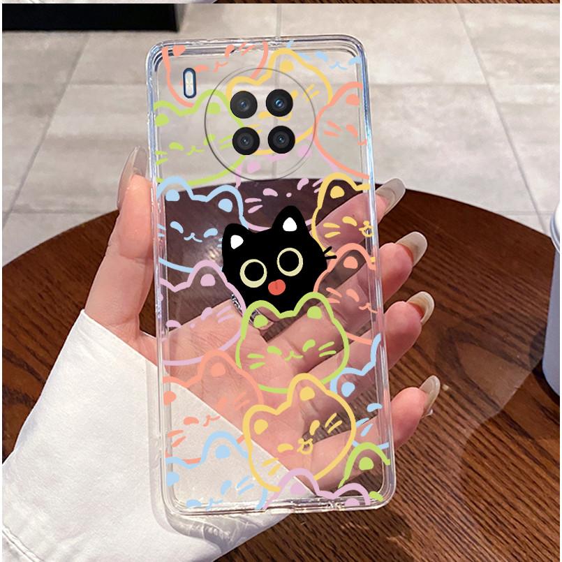 Чехол для Huawei Nova 8i Милый Роскошный Забавный Прозрачный Мягкий ТПУ Силиконовый Чехол для Huawei Honor 50 Honor50 Lite Nova8i 4G NTN-L22 Чехлы