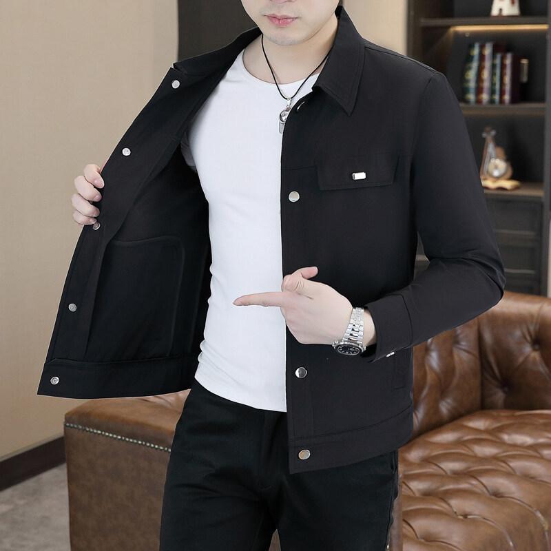 Новая легкая и тонкая куртка из ледяного шелка мужская одежда от солнца executive jacket business casual мужской топ
