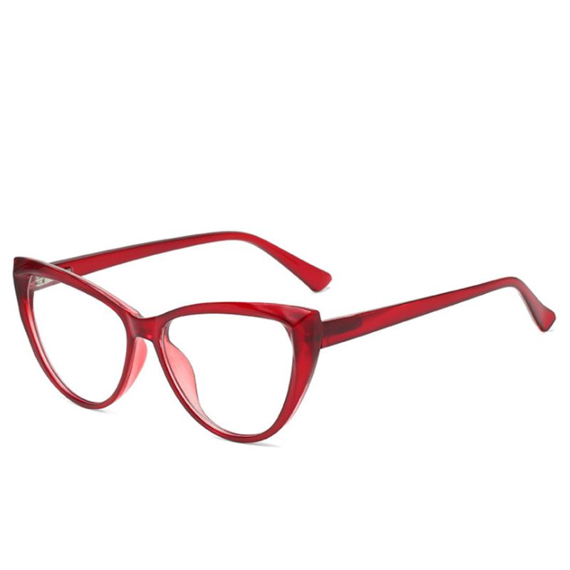 Пластиковая оправа Кошачий глаз Очки для близорукости Женские дизайнерские очки Мужские рецептурные очки 0 -0.5 -0.75 -1.0 -1.5 До -6.0
