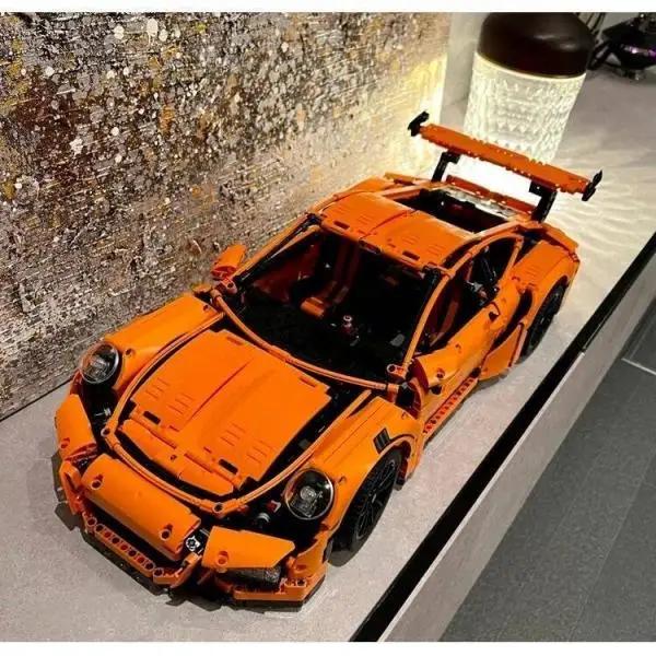 2704 шт. классический фильм 42056 MOC Кирпичи GT3 RS Технический Автомобиль Игрушки для Мальчиков Подарки Детям Конструктор Модели Строительные Наборы для Взрослых