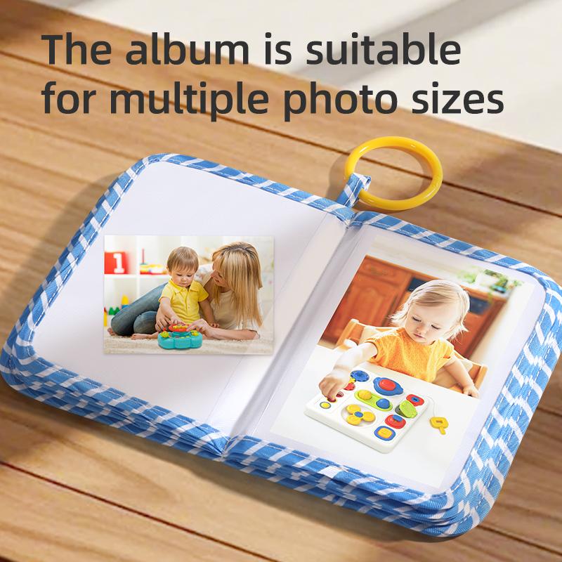 Альбом Baby Po Первый год Baby Po Книга Рост Дети Альбомы Гости на Baby Shower DIY Фотоальбом с Записью Семьи