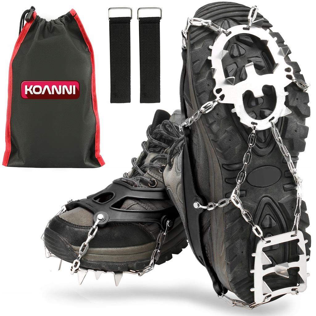 Strong Handles Size 41-45 Shoe Covers Spikes Chains - 18 Teeth
