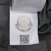 Moncler MONTGENEVRE Montgenevre шерстяная пуховая куртка 1 серая Б/у
