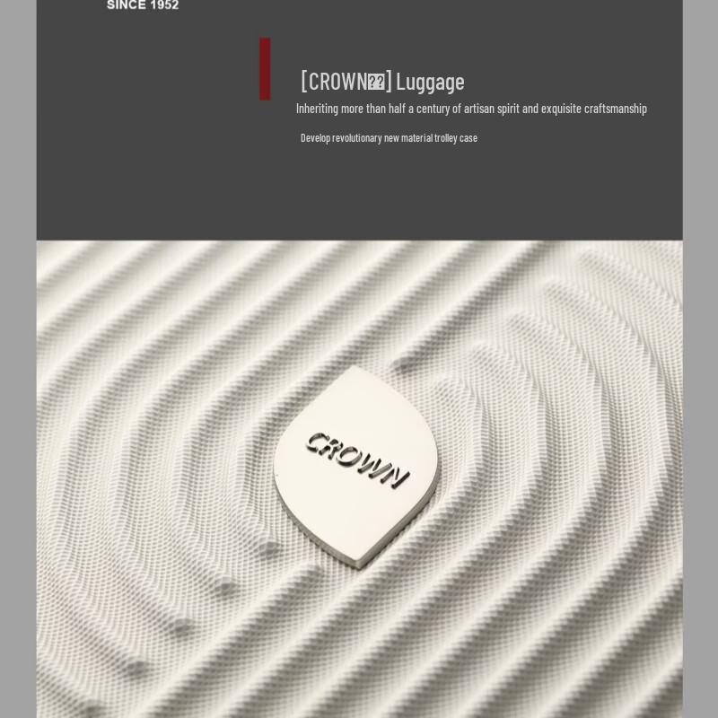 CROWN Расширяемый чемодан CROWN CF2036A 28 дюймов для бизнеса