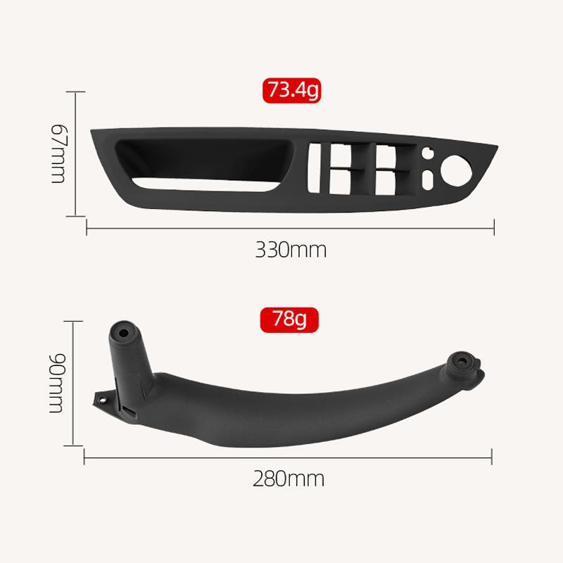 Подлокотник автомобиля левое переднее сиденье водителя LHD внутренняя дверная ручка внутренняя панель накладка для BMW E70 E71 X5 X6